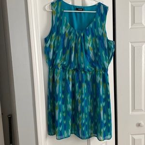 Ruched waist summer dress